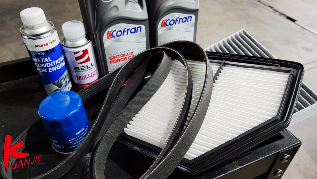 HONDA HRV 定期保養保養 皮帶 空氣冷氣機油心