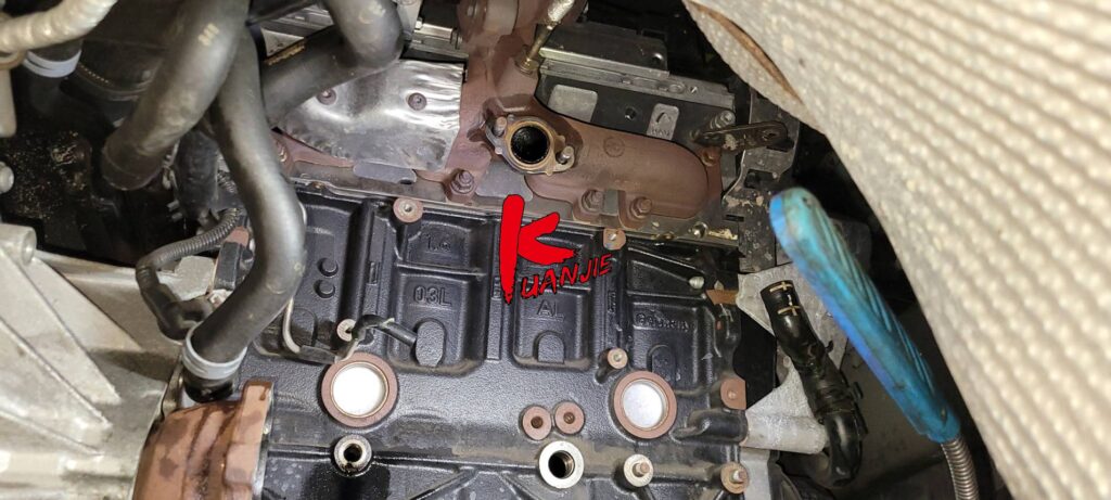 VW CADDY C3 油門沒反應 加速無力 排氣管冒白煙 引擎燈螺旋燈亮 ERG更換