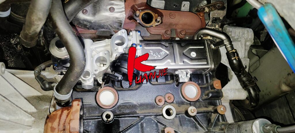 VW CADDY C3 油門沒反應 加速無力 排氣管冒白煙 引擎燈螺旋燈亮 ERG更換