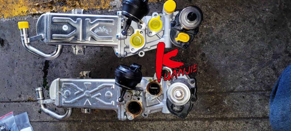 VW CADDY C3 油門沒反應 加速無力 排氣管冒白煙 引擎燈螺旋燈亮 ERG更換