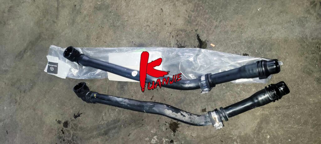 BENZ E200 W213 M264引擎燈亮 溫度過高 漏水處理 水管更換