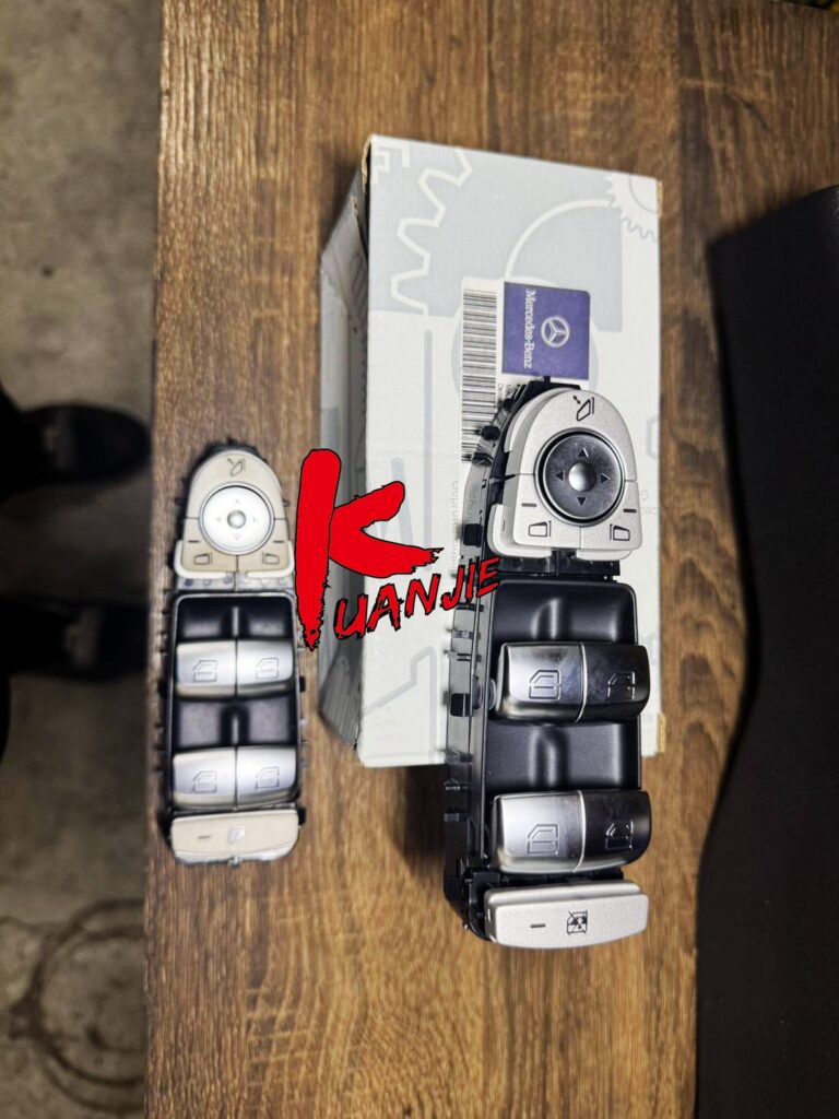 BENZ賓士GLC300 X253 X254駕駛電動窗按鈕沒反應窗戶下降打不開