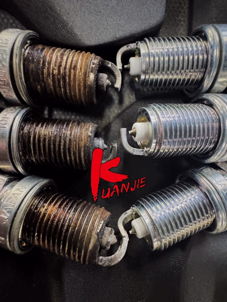 2016年 AUDI Q7 3.0CC 加速無力怠速抖動火星塞更換 積碳清洗