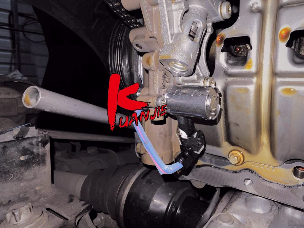 BENZ CLA200 M270 引擎故障燈亮 加速無力 機油感應線束短路更換