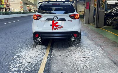 2016年 MAZDA CX-5 柴油DPF阻塞積碳清洗 引擎燈亮 加速無力黑煙 