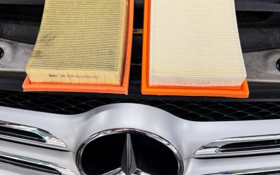 BENZ GLC220 X254 機油空氣冷氣心更換定期保養GAT化學品 (1)