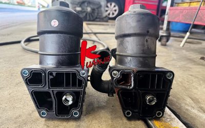 VW CADDY C3 引擎漏油漏水處理 機油濾心底座更換